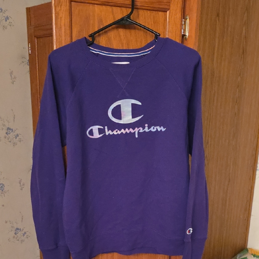 Champion Deep Purple Crewneck Sweatshirt